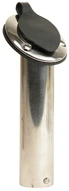 S-0096BCBLUE – WHITECAP IND Fishing Rod Holder, 30 Degree Flush Mount Holds Single Spinning or Casting or Conventiona...